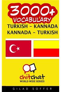 3000+ Turkish - Kannada Kannada - Turkish Vocabulary