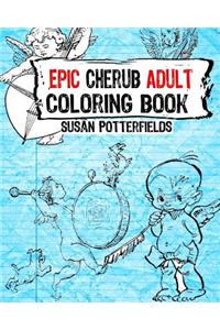 Epic Cherub Adult Coloring Book