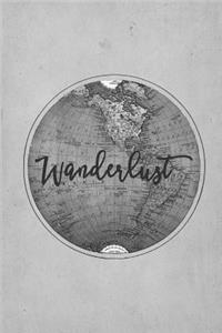 Travel Journal - Antique World Wanderlust (Grey)