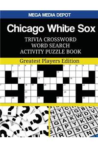 Chicago White Sox Trivia Crossword Word Search Activity Puzzle Book