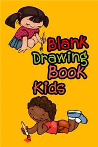 Blank Drawing Book Kids