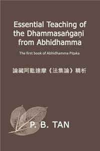 Essential Teaching of the Dhammasangani from Abhidhamma: The First Book of Abhidhamma Pitaka