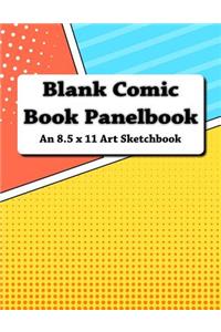 Blank Comic Book Panelbook