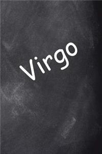 Virgo Zodiac Horoscope Journal Chalkboard