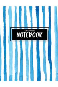 Unlined Notebook