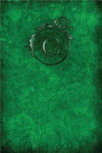 Monogram C Any Day Planner Notebook