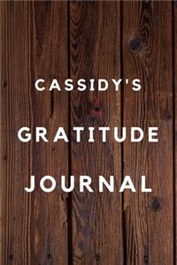 Cassidy's Gratitude Journal