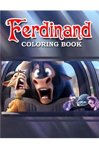 Ferdinand Coloring Book: Super Fun Coloring Book For Kids and Adults