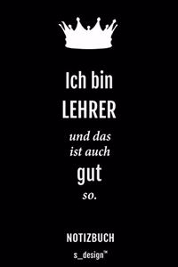 Notizbuch für Lehrer