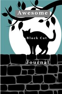 Awesome Black Cat Journal