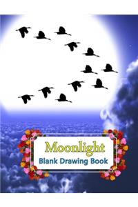 Moonlight Blank Drawing Book