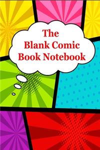The Blank Comic Book Notebook