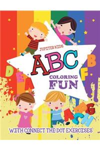 ABC Coloring Fun (with Connect the Dot Exercises)