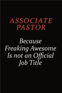Associate Pastor Because Freaking Awesome Is Not An Official Job Title