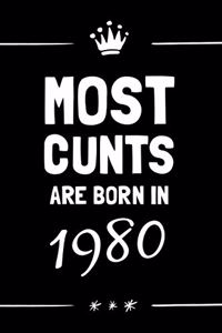 Most Cunts Are