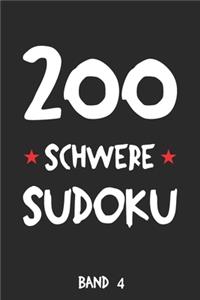 200 Schwere Sudoku Band 4