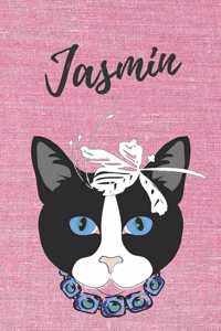 Jasmin Katzen-Malbuch / Notizbuch / Tagebuch