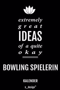 Kalender für Bowling Spieler / Bowling Spielerin