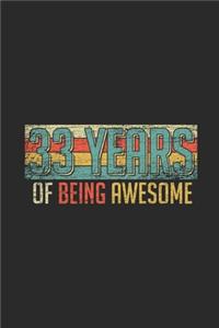 33 Years Of Being Awesome