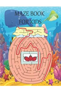 Maze book for kids