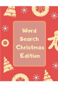 Word Search Christmas Edition