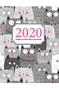 2020 Yearly and Monthly Planner
