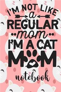 I'm A Cat Mom - Notebook