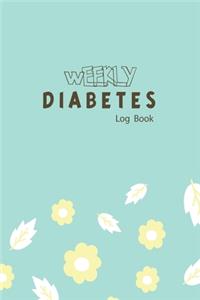 Weekly Diabetes Log Book