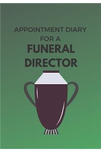 Appointment Diary for a Funeral Director