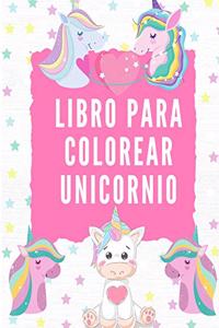 Libro para Colorear Unicornio