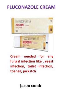 Fluconazole Cream: Cream Needed for Any Fungal Infection Like, Yeast Infection, Toilet Infection, Toenail, Jock Itch