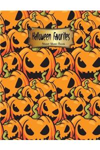 Halloween Favorites Sheet Music Book