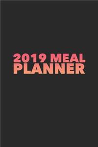 2019 Meal Planner