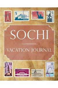 Sochi Vacation Journal