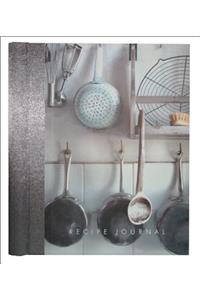 Large Recipe Journal: Kitchen Utencils