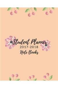 Student Planner 2017-2018 Note Books