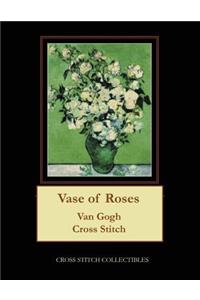 Vase of Roses: Van Gogh Cross Stitch Pattern