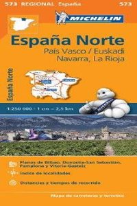 Pais Vasco, Navarra, La Rioja - Michelin Regional Map 573
