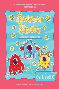 Scissor Skills With Cute Monsters