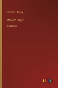 Returned Empty: in large print
