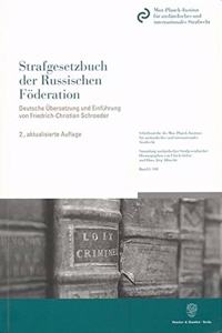 Strafgesetzbuch Der Russischen Foderation