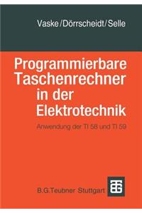 Programmierbare Taschenrechner in Der Elektrotechnik