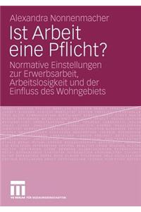 Ist Arbeit eine Pflicht?