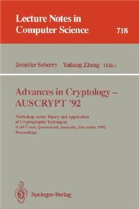 Advances in Cryptology - Auscrypt '92