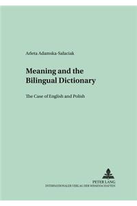 Meaning and the Bilingual Dictionary