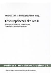 Osteuropaeische Lektueren II