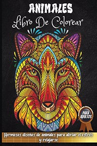 Animales Libro De Colorear Para Adultos