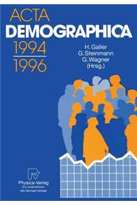 ACTA Demographica 1994-1996