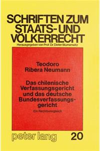 Das chilenische Verfassungsgericht und das deutsche Bundesverfassungsgericht - Ein Rechtsvergleich -