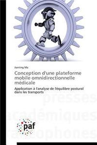 Conception d'Une Plateforme Mobile Omnidirectionnelle Médicale